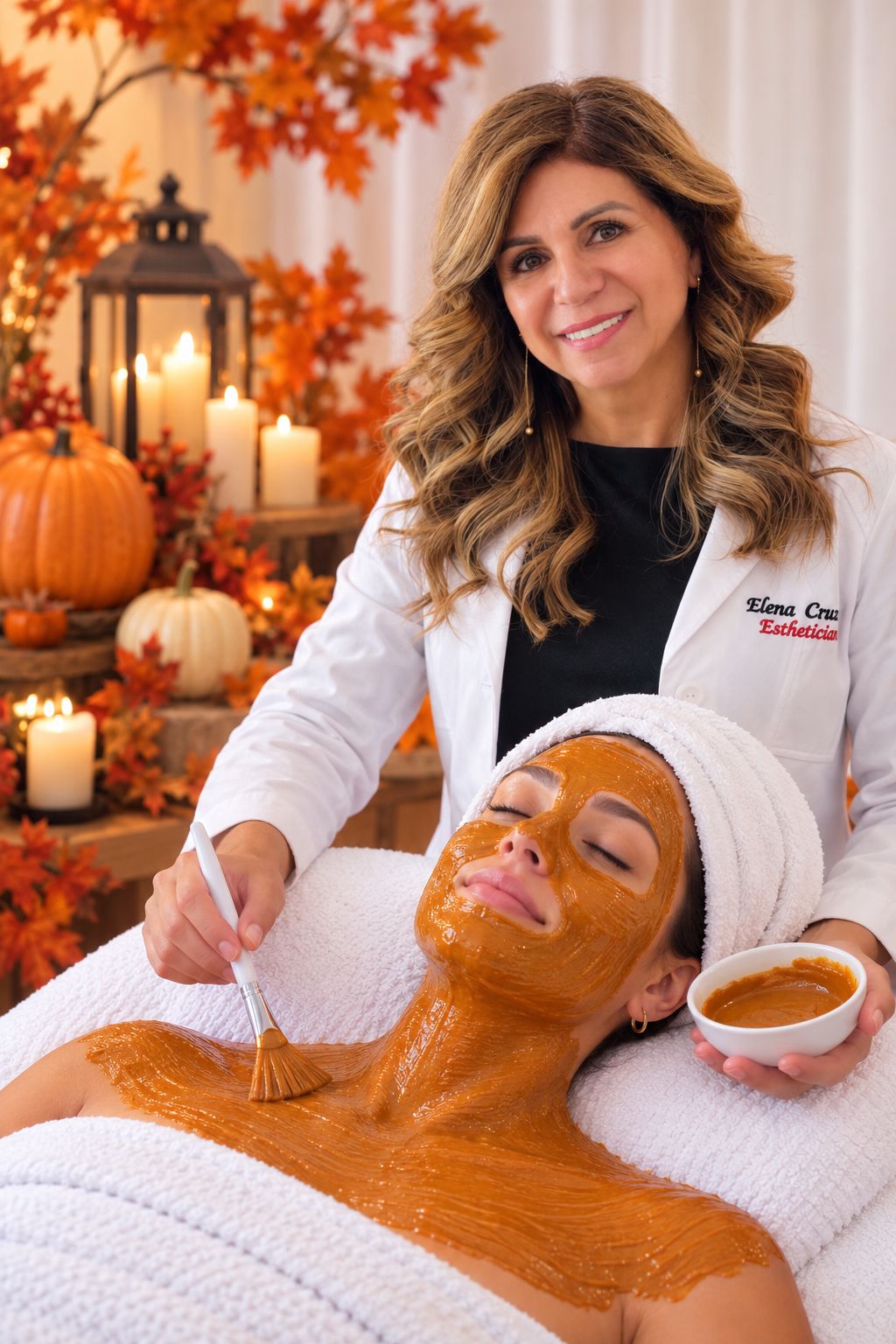 Fall seasonal facial — Pumpkin Spice & Everything Nice