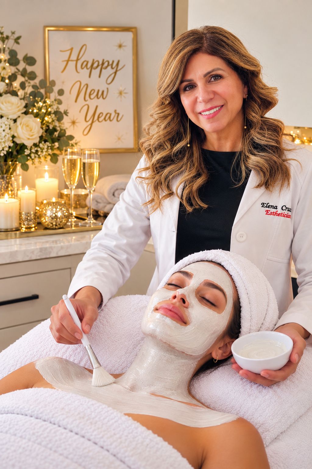 New Year seasonal facial — New Year, New You