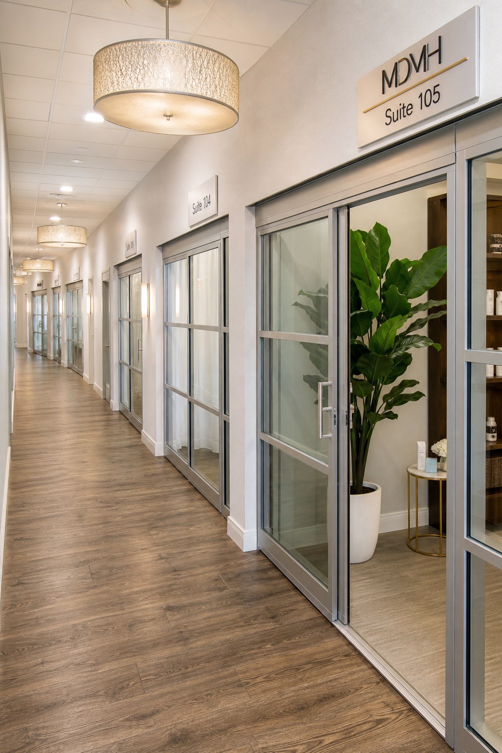 Hallway at My Salon Suite, Scottsdale
